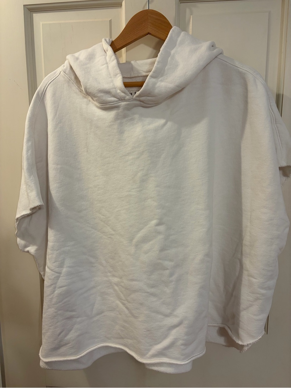 Frank & Eileen Cream Hooded Sweatshirt OS